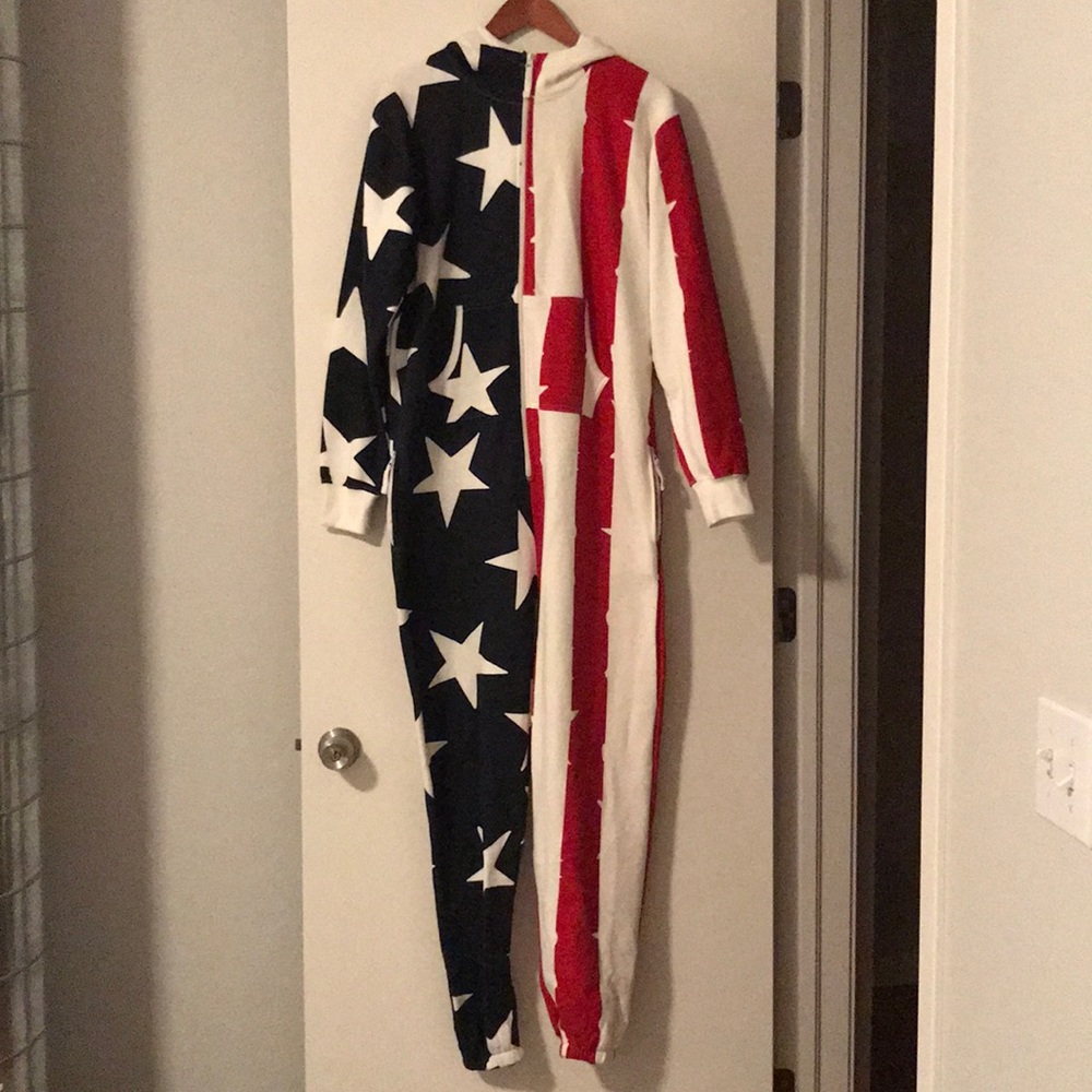 American Flag Onesie